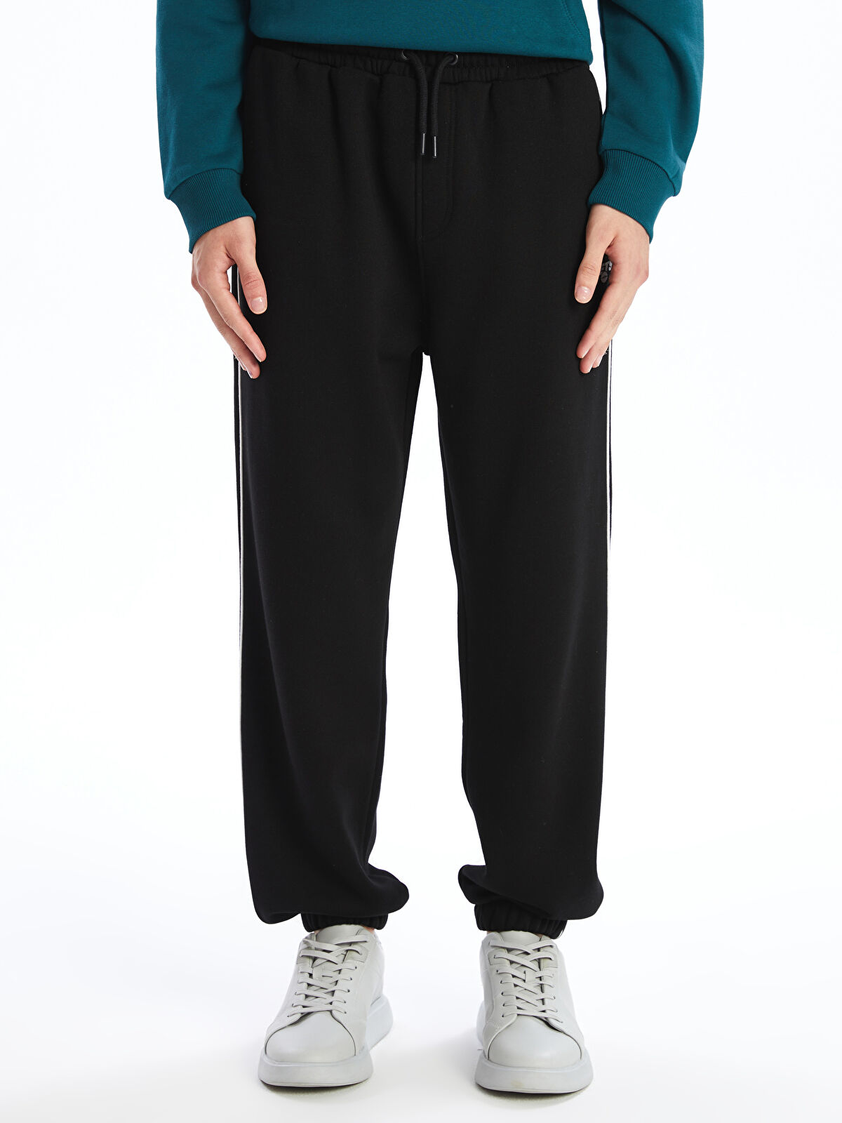 Comfortable Fit Men's Thick Jogger Sweatpants -W4BC02Z8-CVL - W4BC02Z8-CVL  - LC Waikiki