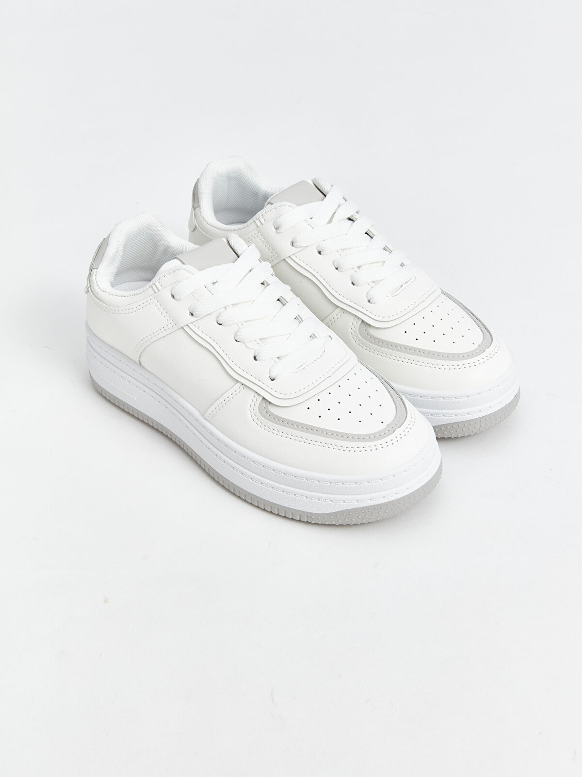 Women's Lace-Up Sneakers -W4BY26Z8-J5E - W4BY26Z8-J5E - LC Waikiki