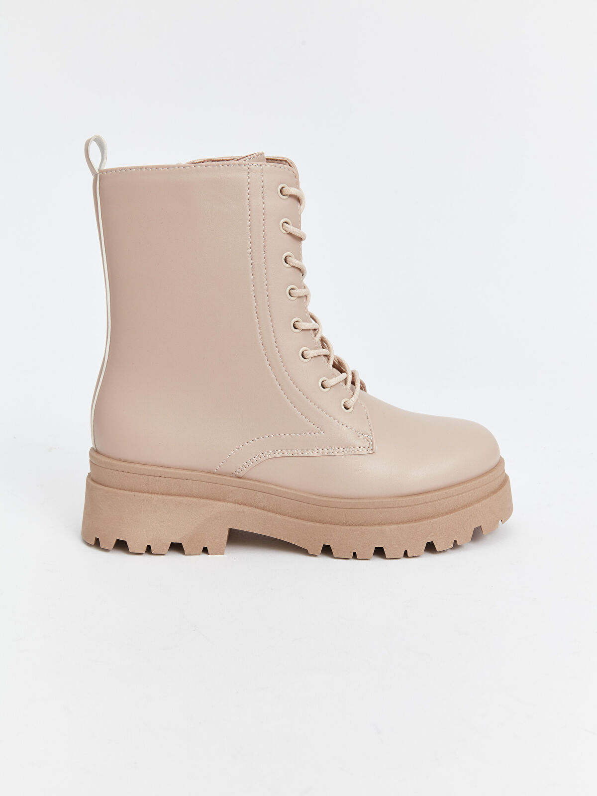Women's Lace-Up and Zipper Boots -W4CA63Z8-S41 - W4CA63Z8-S41 - LC Waikiki