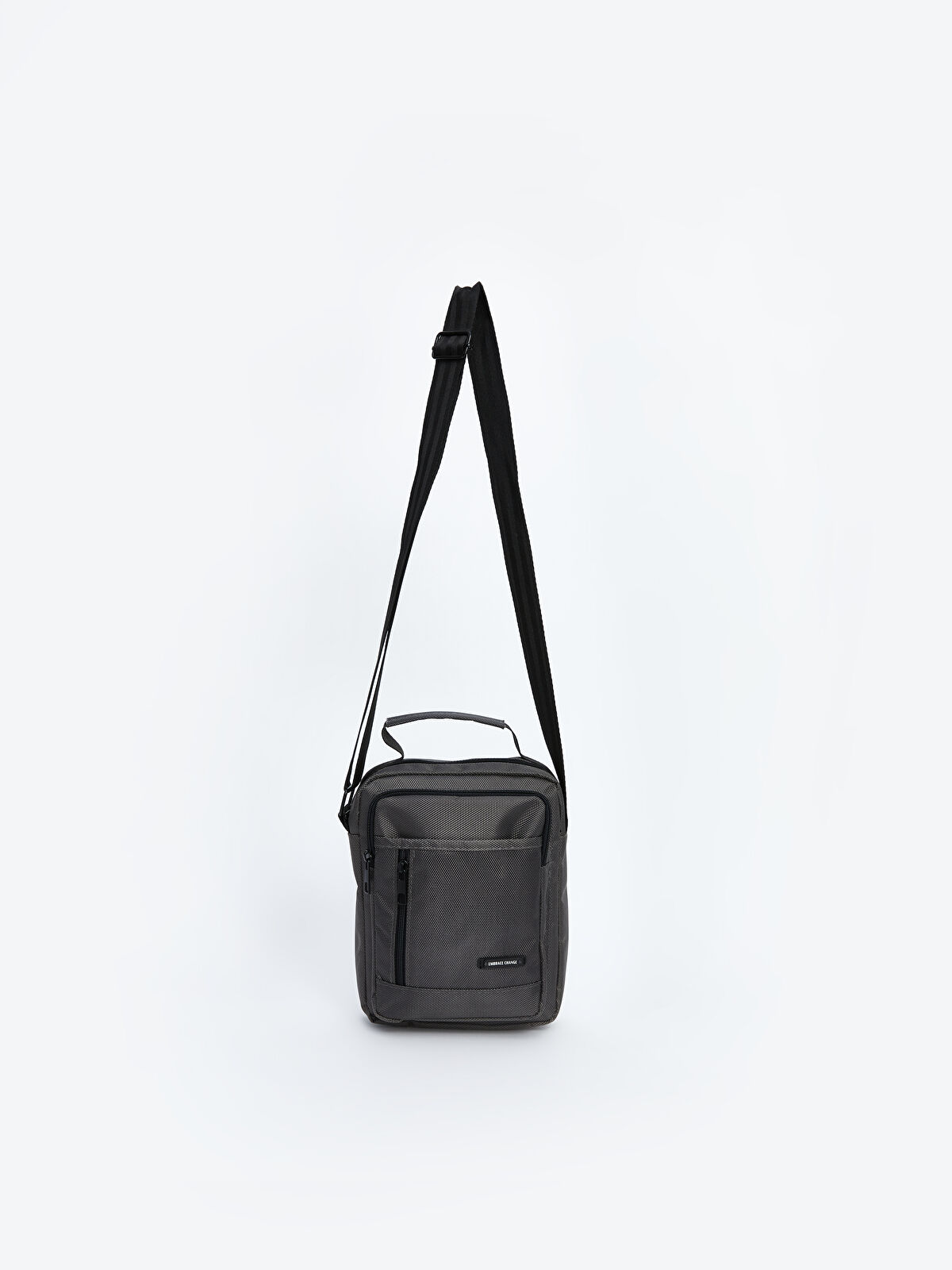 お気に入りの Label Printed Zippered Men's Crossbody Bag -W4CS40Z8-YJB バッグ