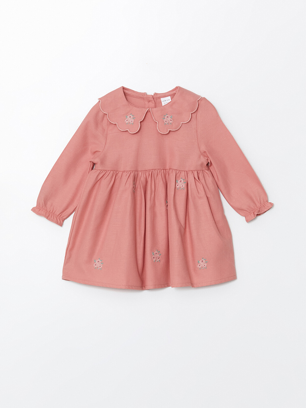 Ensemble Saint-Valentin Bébé Fille - Robe Manches Longues Volants + Bandeau - Coton Doux - 0-18 Mois