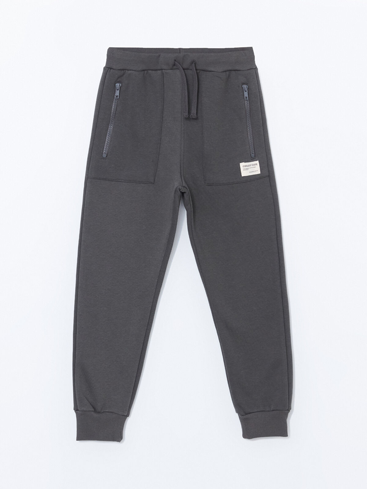 Boy's Thick Jogger Sweatpants with Elastic Waist -W4EE66Z4-YK8 -  W4EE66Z4-YK8 - LC Waikiki