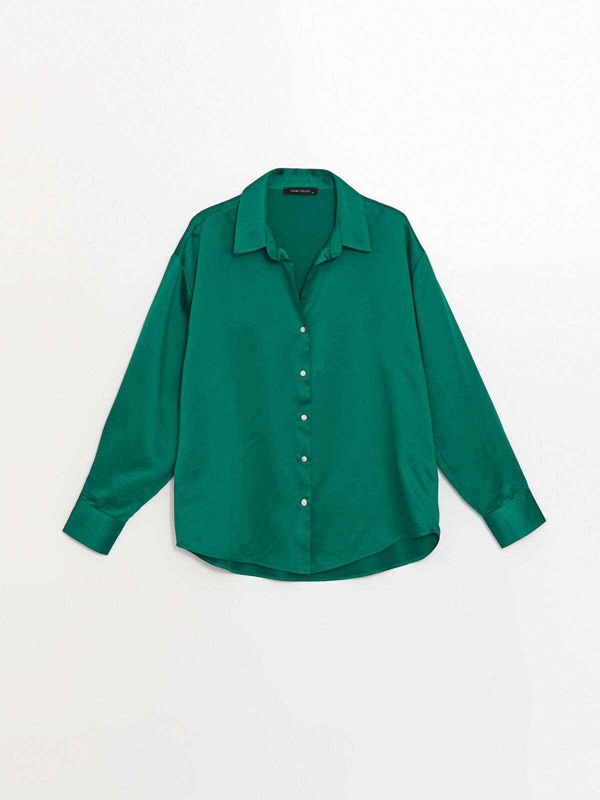 シャツ/ブラウス(長袖/七分) ZOE  sailor collar shirts / green セール】付け襟セーラーカラーブラウス（シャツ/ブラウス