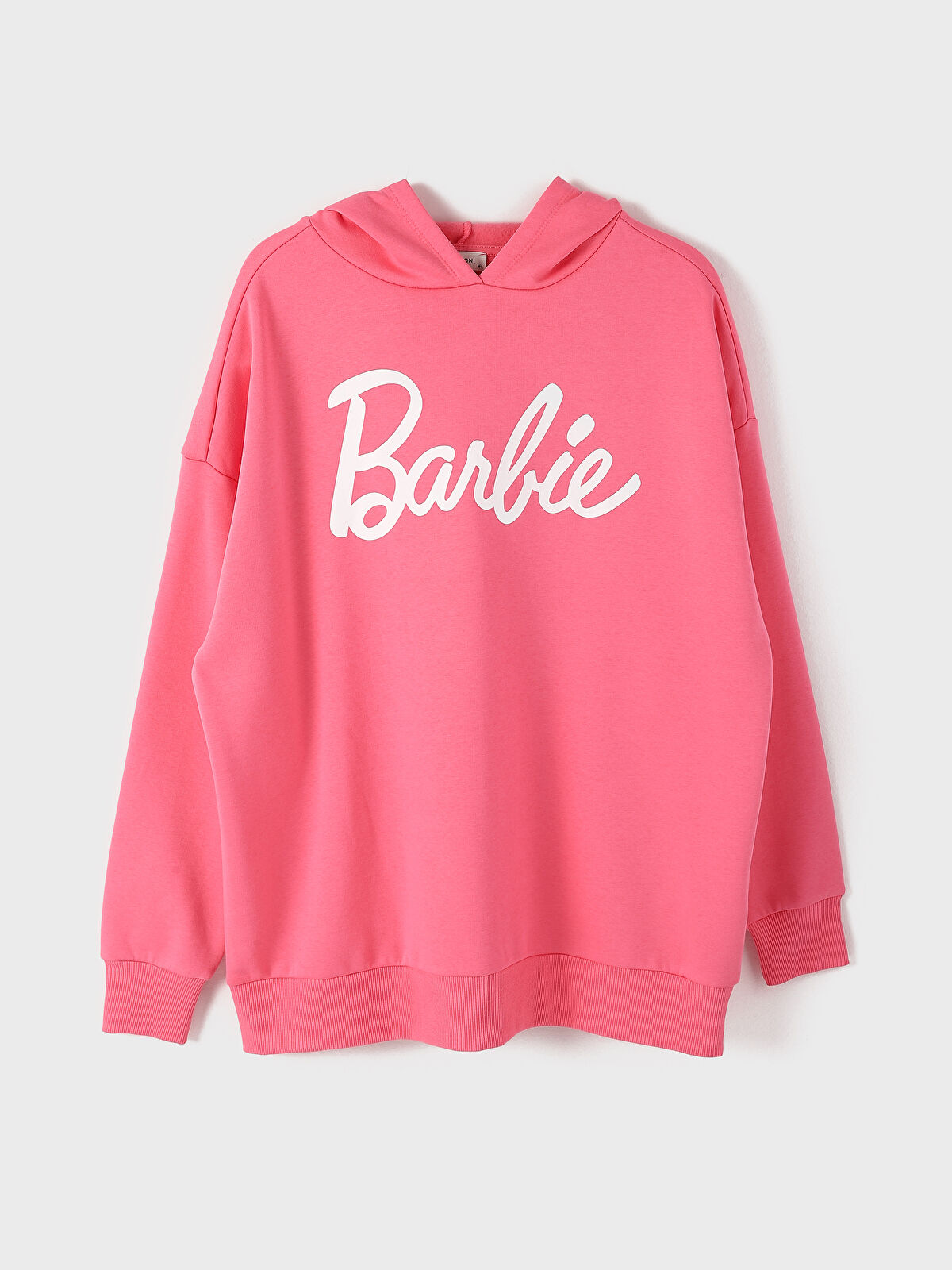 Barbie Printed Hooded Women s Sweatshirt W4GU10Z8 VG6 W4GU10Z8 VG6 LC Waikiki