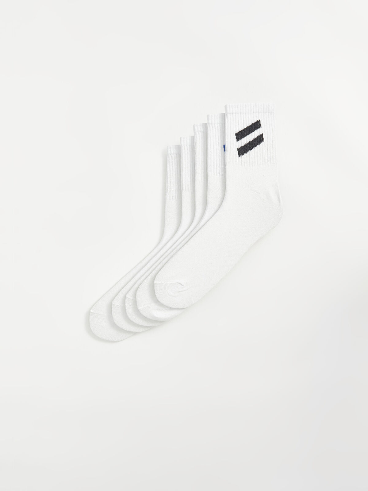 Striped Men's Socket Socks 5-Pack -S52976Z8-K00 - S52976Z8-K00 - LC Waikiki