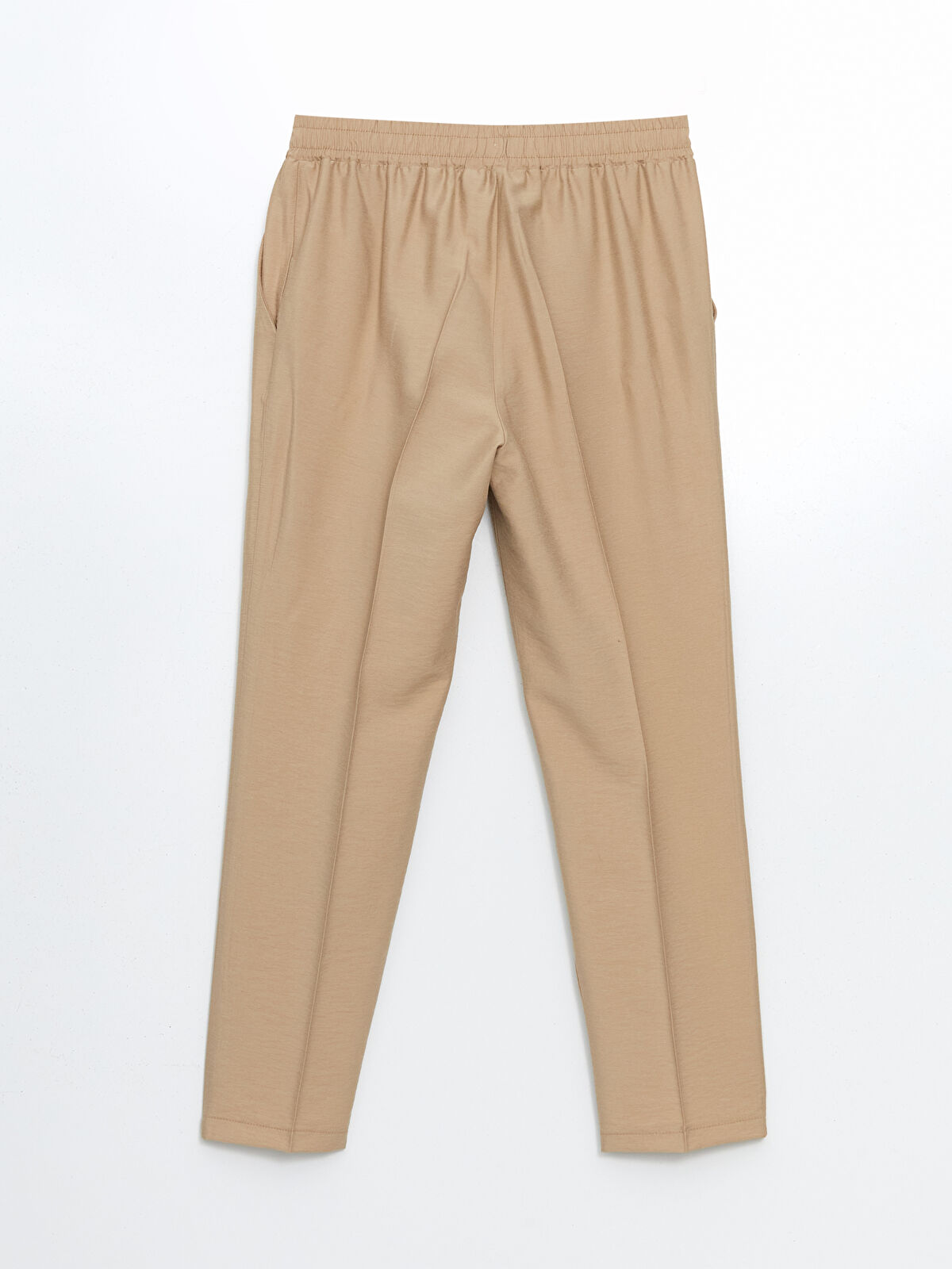 Carrot Cut Women Pants With Elastic Waist -S55158Z8-GBY