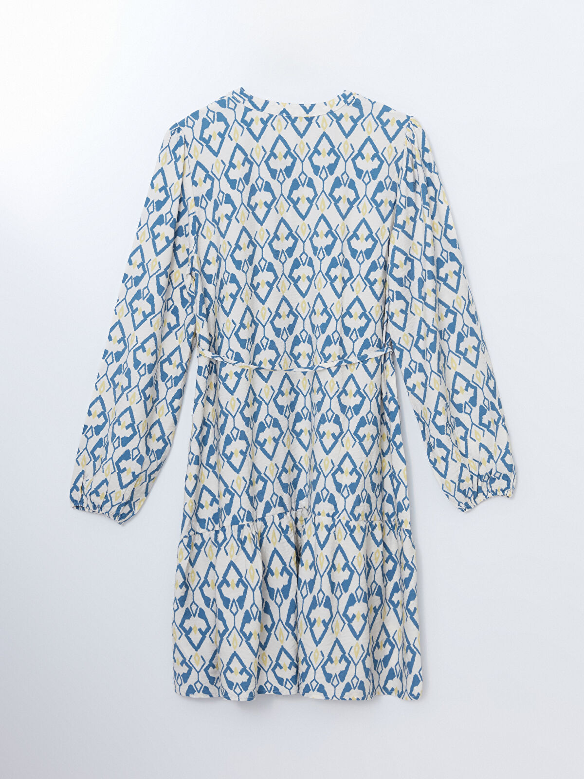 Crazy Collar Patterned Women's Shirt Dress -S55849Z8-LQQ
