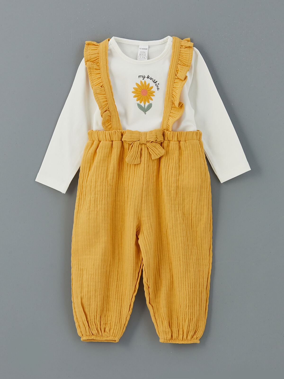 Baby Girl ECRU Set -S56770Z1-FDU - S56770Z1-FDU - LC Waikiki