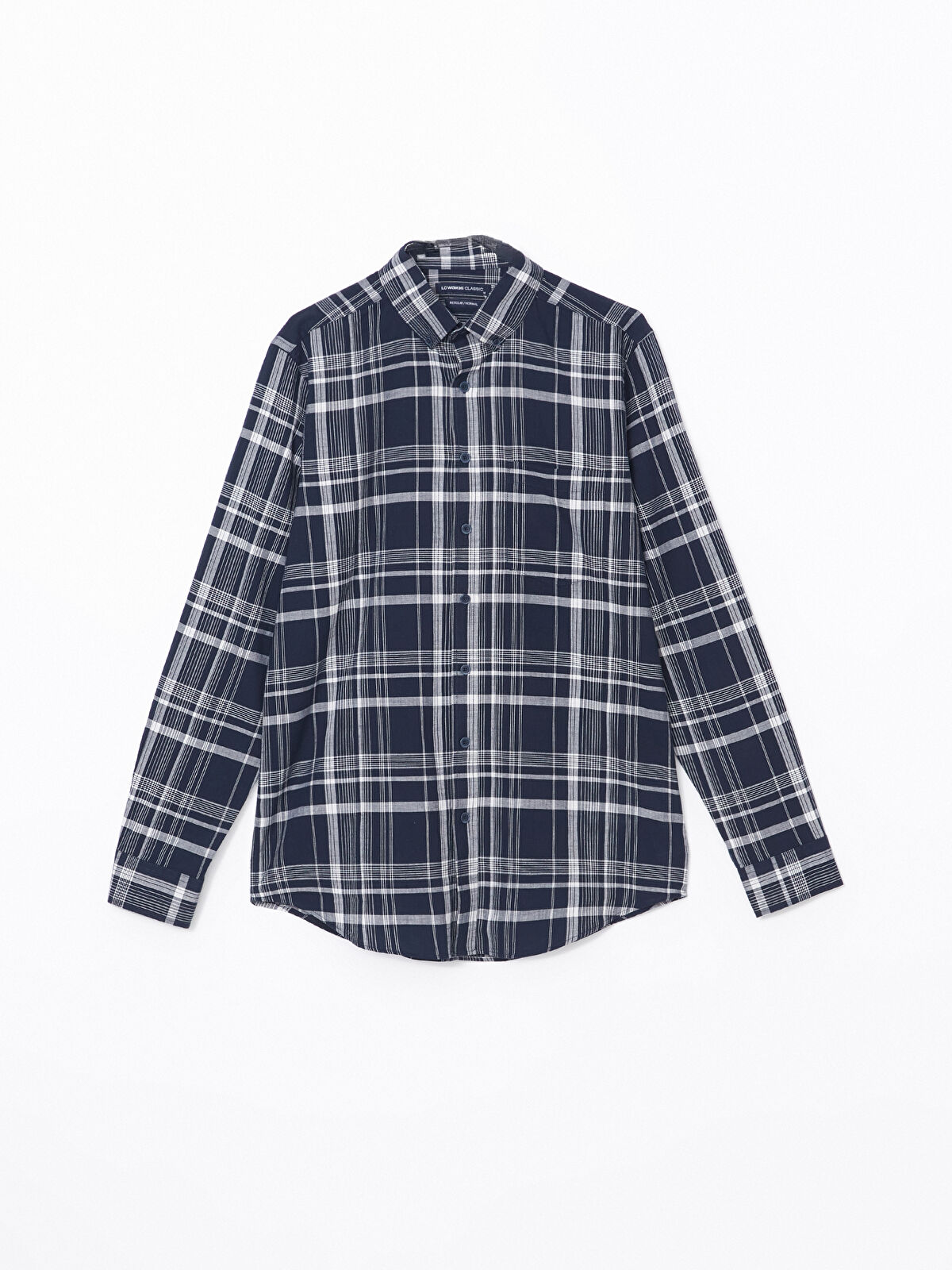 ファッションアイテム人気ランキング Long Fit Regular Sleeve -S57299Z8-LN6 Shirt Men's Plaid Clothing