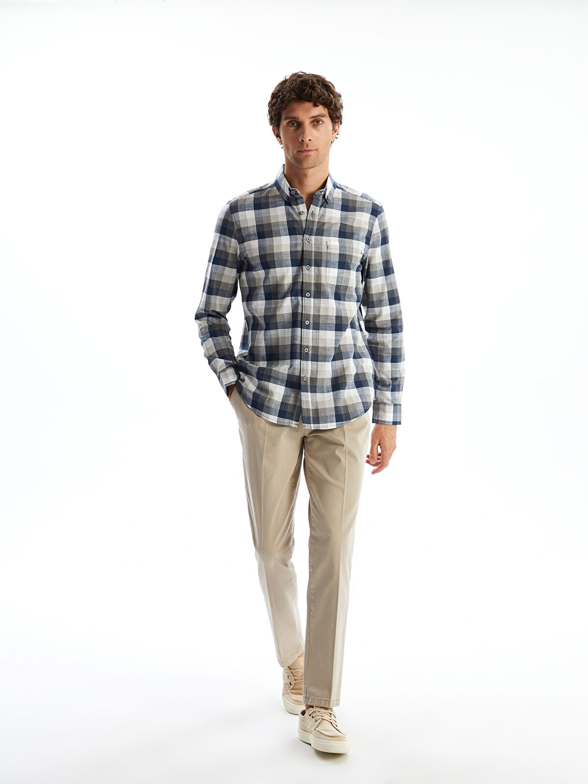 Standard Pattern Men's Chino Trousers -S59247Z8-S2N Standard Pattern Men's Chino Trousers -S59247Z8-S2N