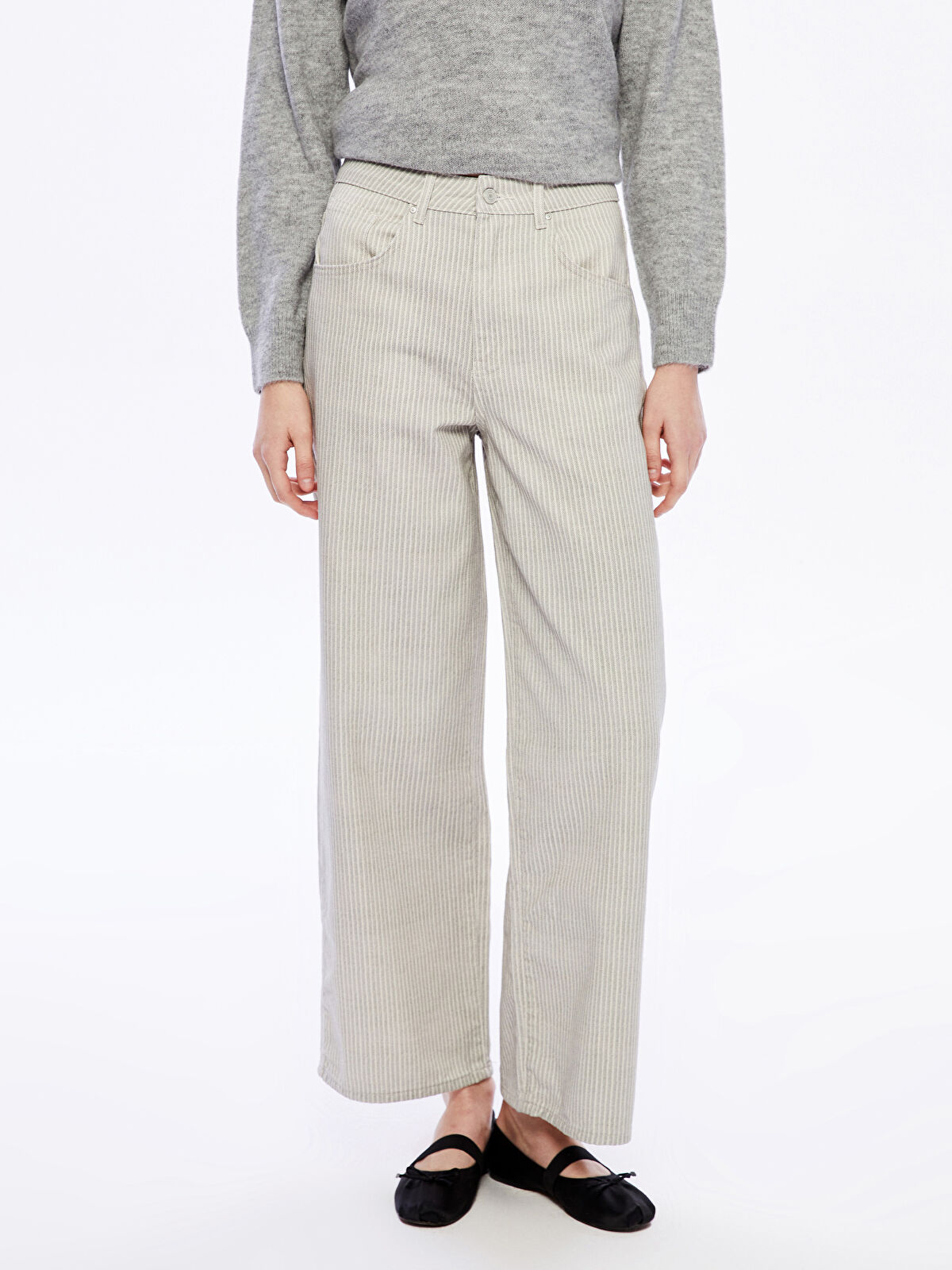 High waist baggy fit woman jean pants -S5DO74Z8-LFY