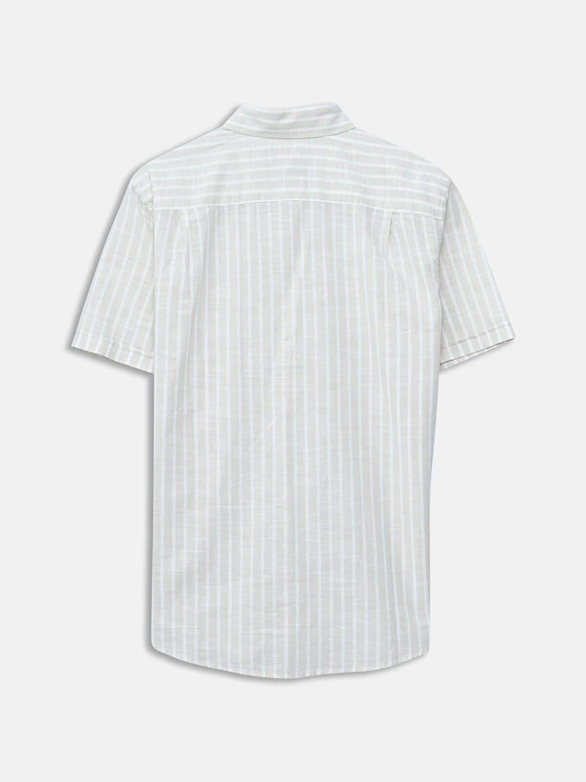 SOUTHBLUE Regular Fit Short Sleeve Striped Poplin Men's