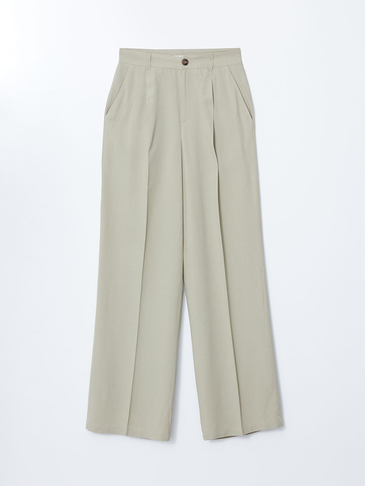 Woman KHAKI Trousers -S5GT53Z8-CZE - S5GT53Z8-CZE - LC Waikiki