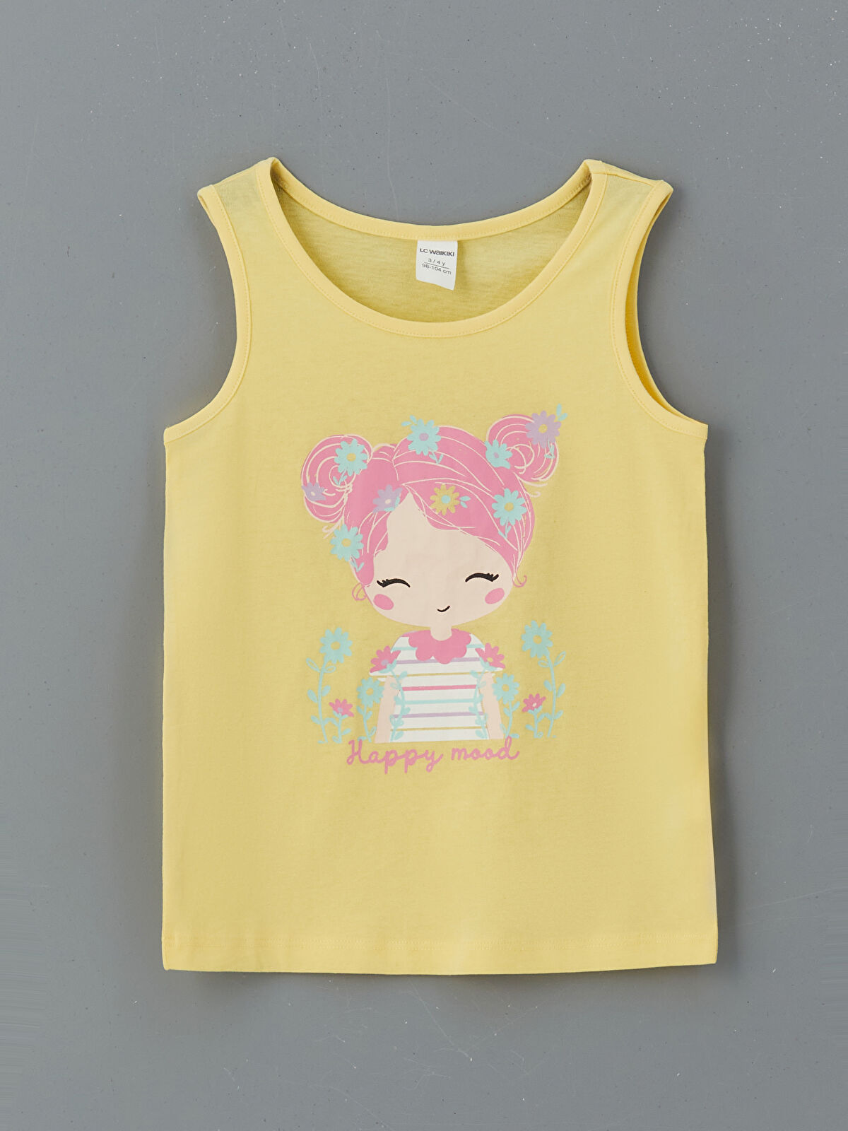 ily- LC WAIKIKI Crew Neck Printed Girl Athlete 2 Pieces -S5IR04Z1