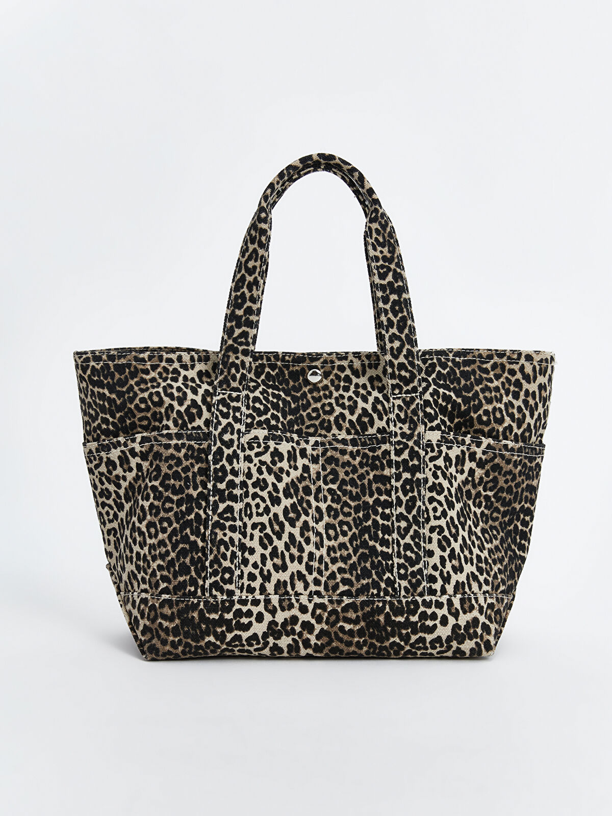 LC WAIKIKI Leopard Print Women's Top-Handle Bag -S5J148Z8