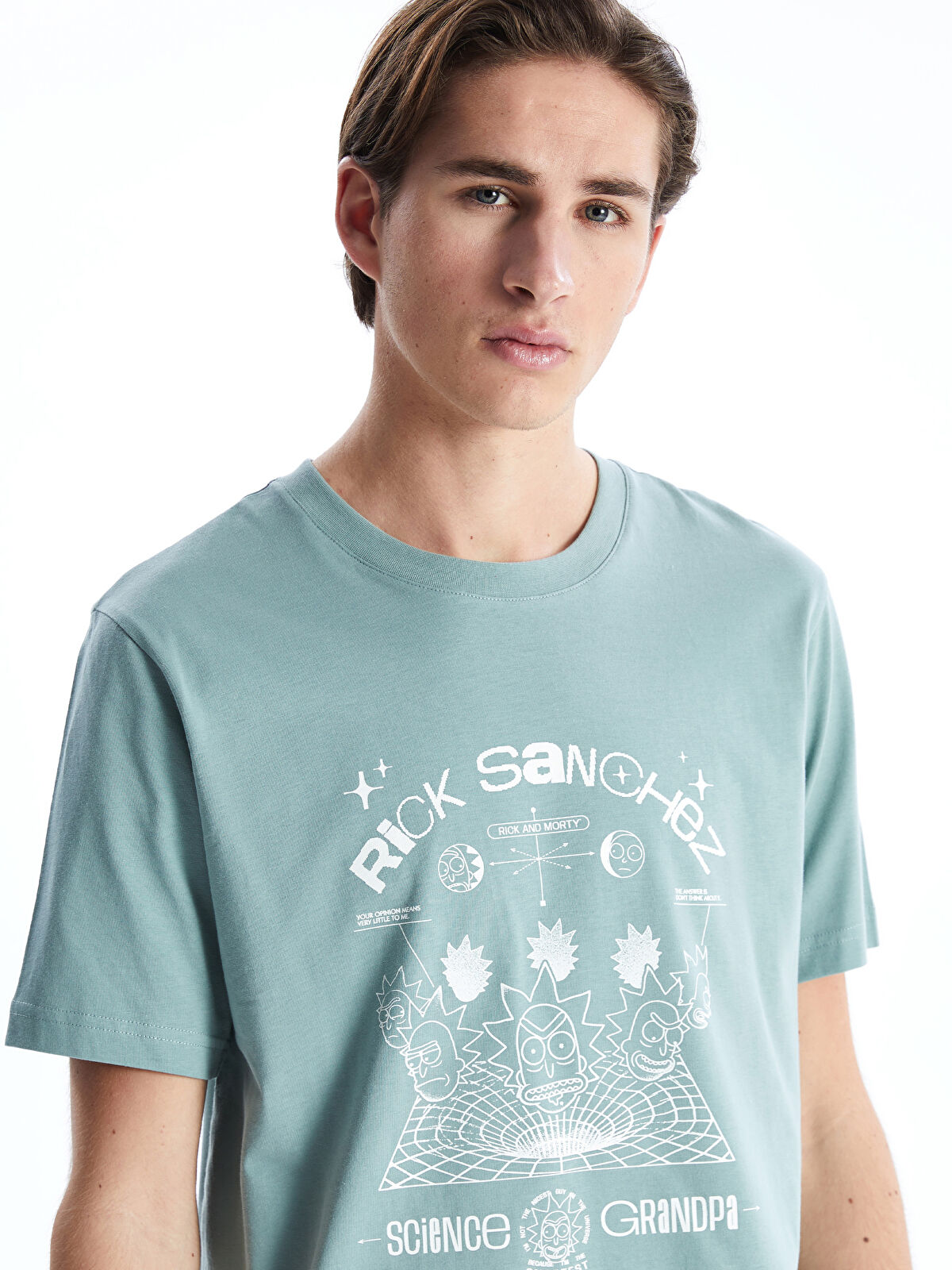 SHORT SLEEVES CREWNECK T-SHIRT スウェット Solid color crewneck short sleeve cotton tee | GIORDANO
