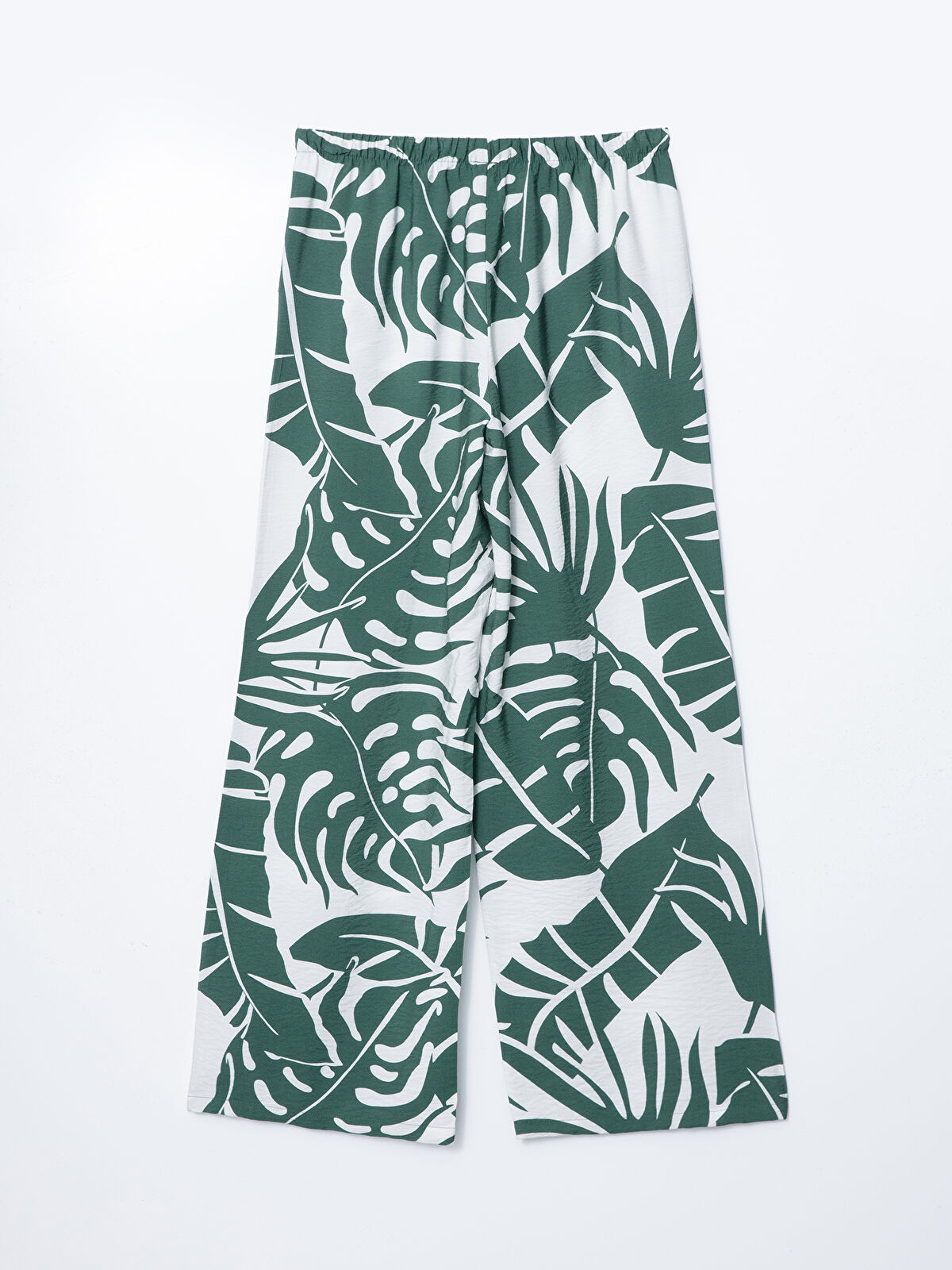 らむぱん EU38/24.5cm LC WAIKIKI Elasticated Waist Patterned Women's Trousers