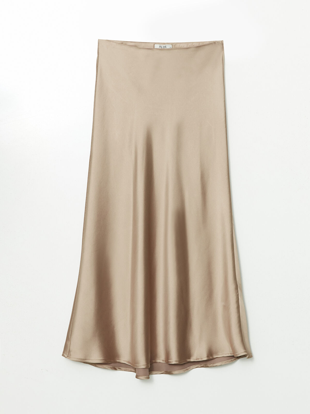 Slim Fit High Waist Satin Women's Skirt -S5LS85Z8-Z8K