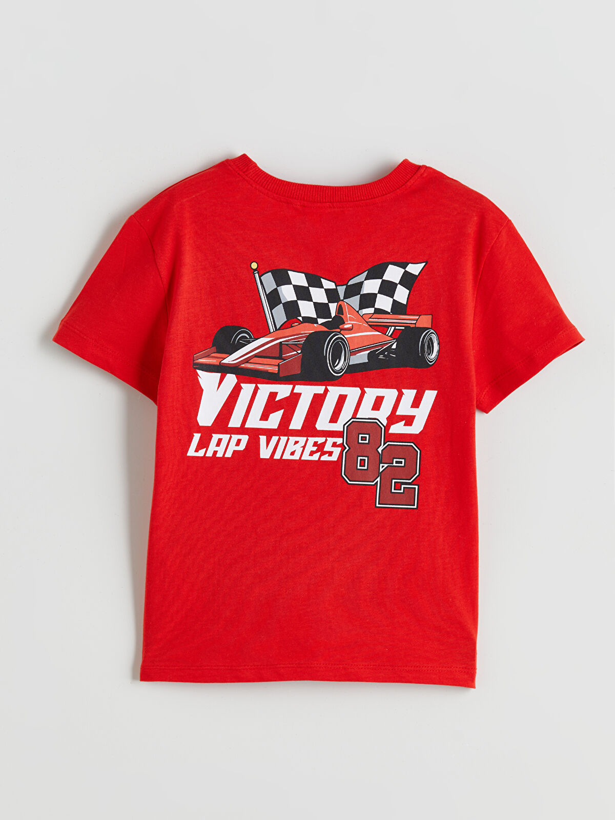 LC WAIKIKI Printed Cotton Boys' T-Shirt -S5R645Z1-HBH