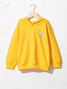 Худи с принтом для девочек