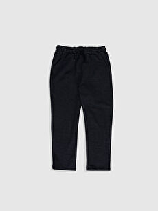 Lacivert Erkek Cocuk Beli Lastikli Pantolon Lc Waikiki