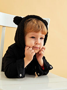 baby boy jean jacket with hood