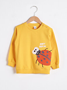 Baby Boy’s Printed Sweatshirt -S13471Z1-G7U - S13471Z1-G7U - LC Waikiki