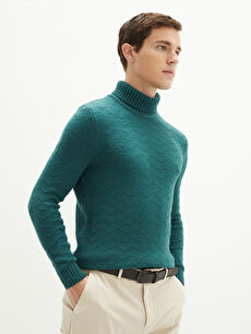 mint green turtleneck mens