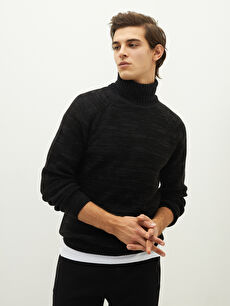 mens heavy turtleneck sweater