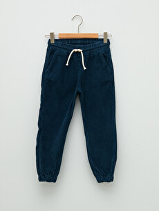 Basic Velvet Boys Jogger Pants With 