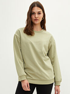 oversized womens crew neck sweatshirt