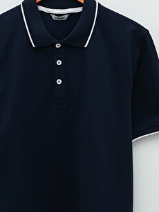 LCW BASIC Polo Neck Short Sleeve Piqué Men's T-Shirt -S28476Z8-MWM 
