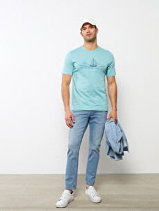 LCW CLASSIC Crew Neck Short Sleeve 
