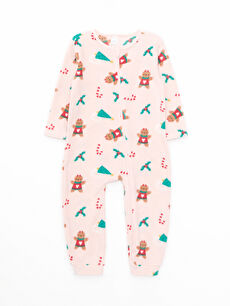 Baby girl fleece jumpsuit discount