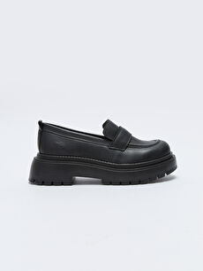 Leather Look Thick Sole Women's Classic Shoes -W2DJ31Z8-HUC