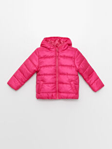 Hooded Long Sleeve Baby Girl Coat S31399Z1 H4K S31399Z1 H4K