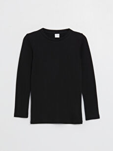 Black shop thermal undershirt