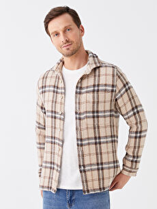 Chemise a carreaux homme discount beige