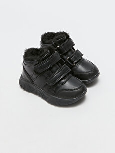 Velcro Closure Baby Boy Boots -W36158Z1-HUC - W36158Z1-HUC - LC 