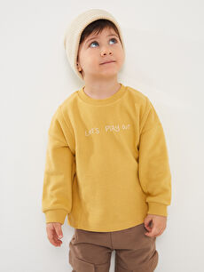 Baby yellow crew neck sale