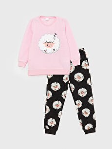 Girls fleece pajama set 2025