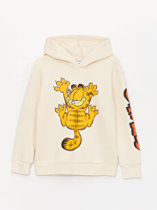 人気の新作 Garfield W3BL96Z4-FF7 - -W3BL96Z4-FF7 Hoodie Boys Printed ミュージシャン