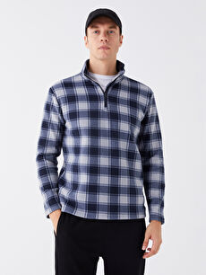 Mens long discount sleeve fleece tops