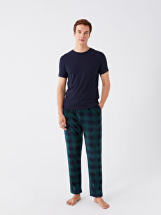 Standard Fit Chequered Polar Pyjamas Bottom W3CG00Z8 LRR W3CG00Z8 LRR LC Waikiki
