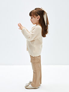 Leather Look Baby Girl Cargo Pants W3CT62Z1 VH4 W3CT62Z1 VH4