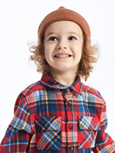 Long Sleeve Plaid Baby Boy Shirt W3CV36Z1 LPA W3CV36Z1 LPA LC Waikiki