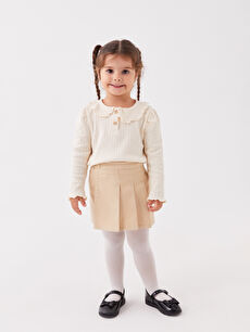 Baby girl white mini skirt hotsell