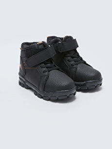 Leather Look Velcro Closure Baby Boy Boots W3FE03Z1 SN4 W3FE03Z1 SN4 LC Waikiki
