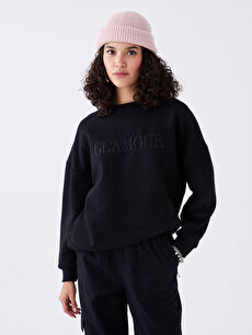 Black and white women's sweatshirt online