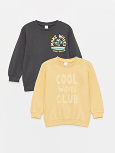 Baby yellow deals crew neck
